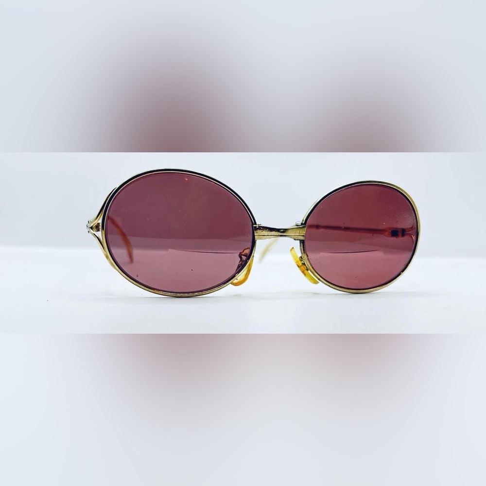 Vintage Spex Rorita-2 Gold Oval Sunglasses Frames Only